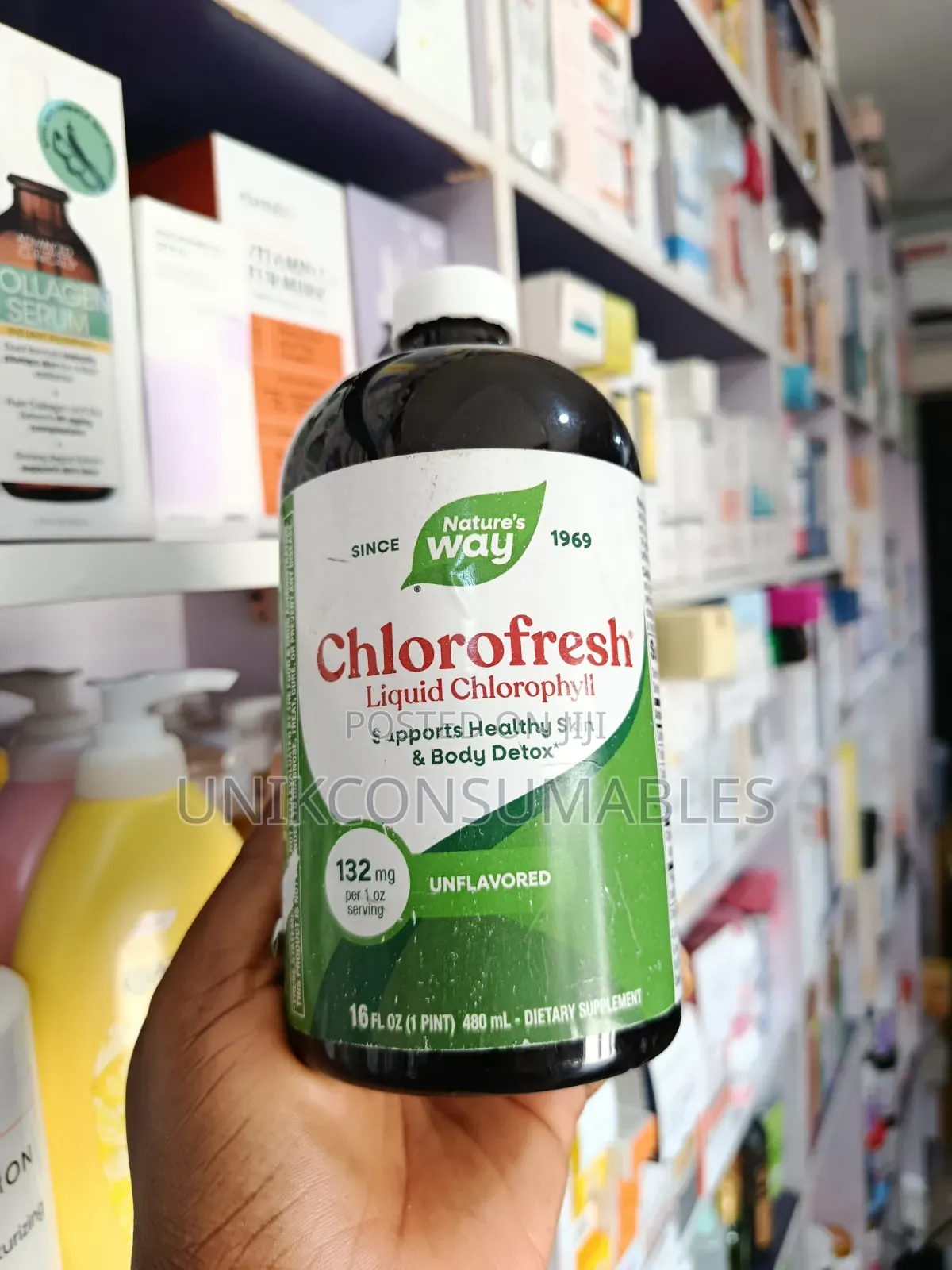 Nature's Way Chlorofresh Liquid Chlorophyll 480ml