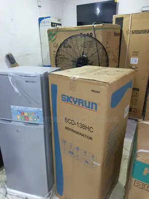 SKYRUN 138L Refrigerator for Organised Household Grocery Storage