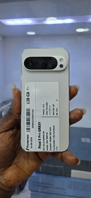 Google Pixel 9 Pro 128 GB White