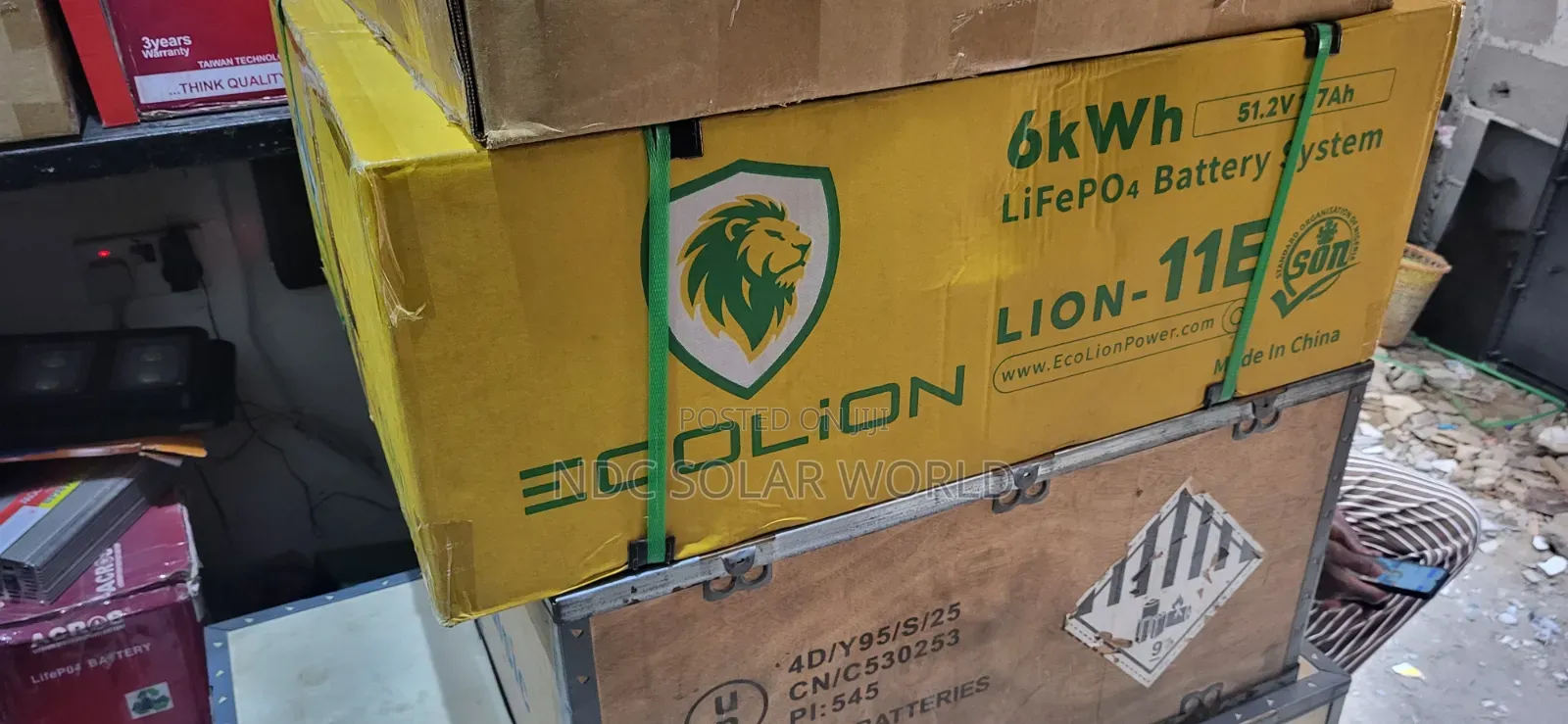 6kw Ecolion Solar Lithium Lithium 48v
