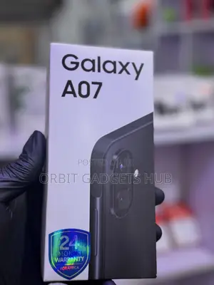 New Samsung Galaxy A07 4G 128 GB Black