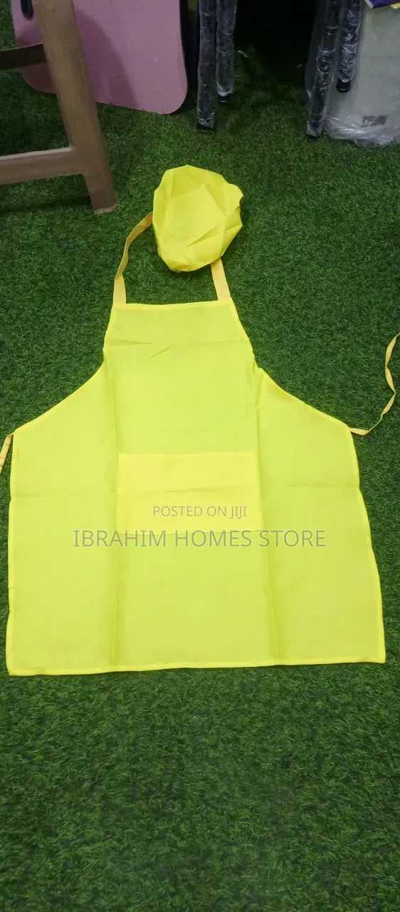 Confidential Aprons With Cap (Cotton)