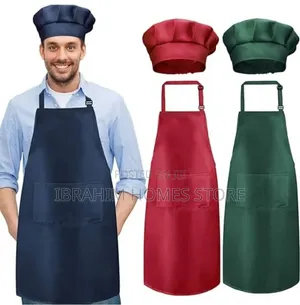 Confidential Aprons With Cap (Cotton)