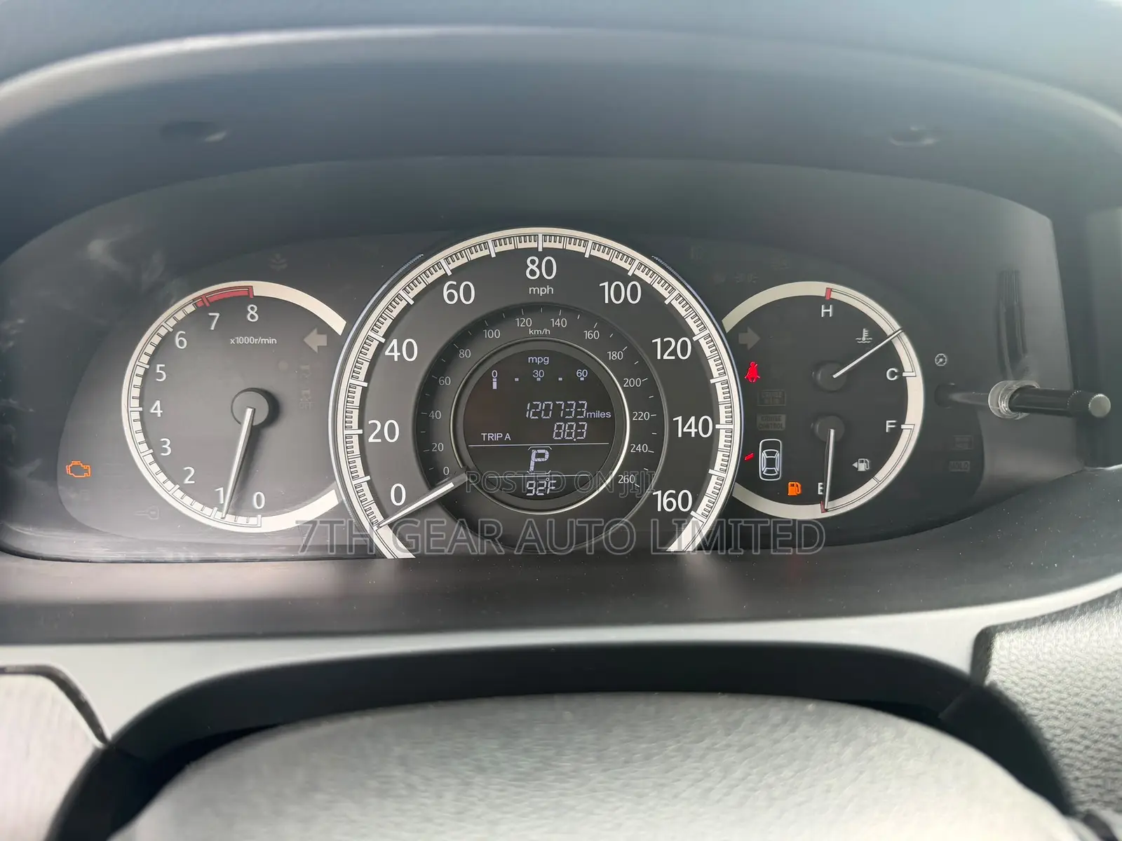 Honda Accord 2013 Maroon
