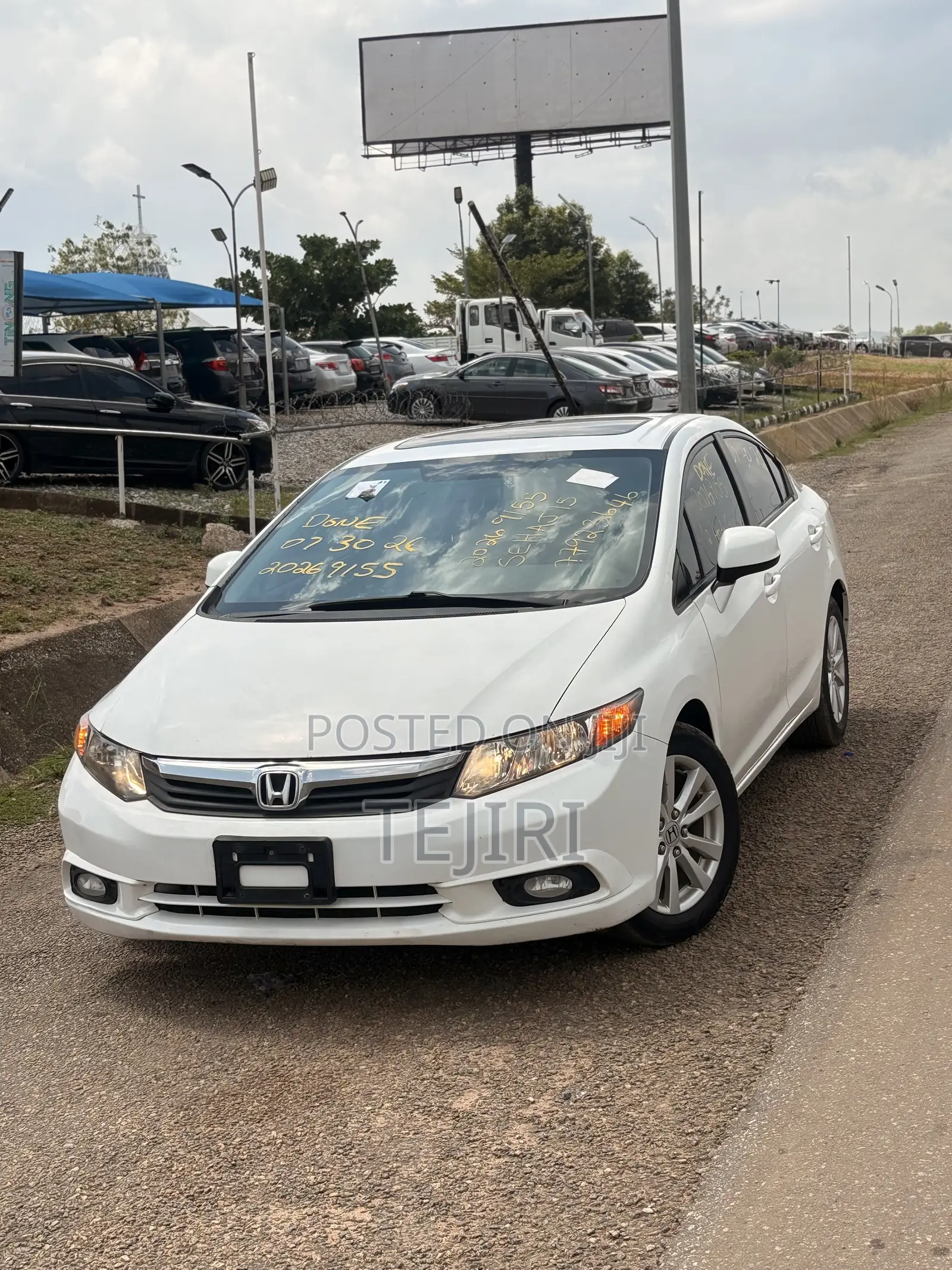 Honda Civic 2012 White