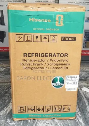 Brand New Hisense 90L Single Door Refrigerator 093DR