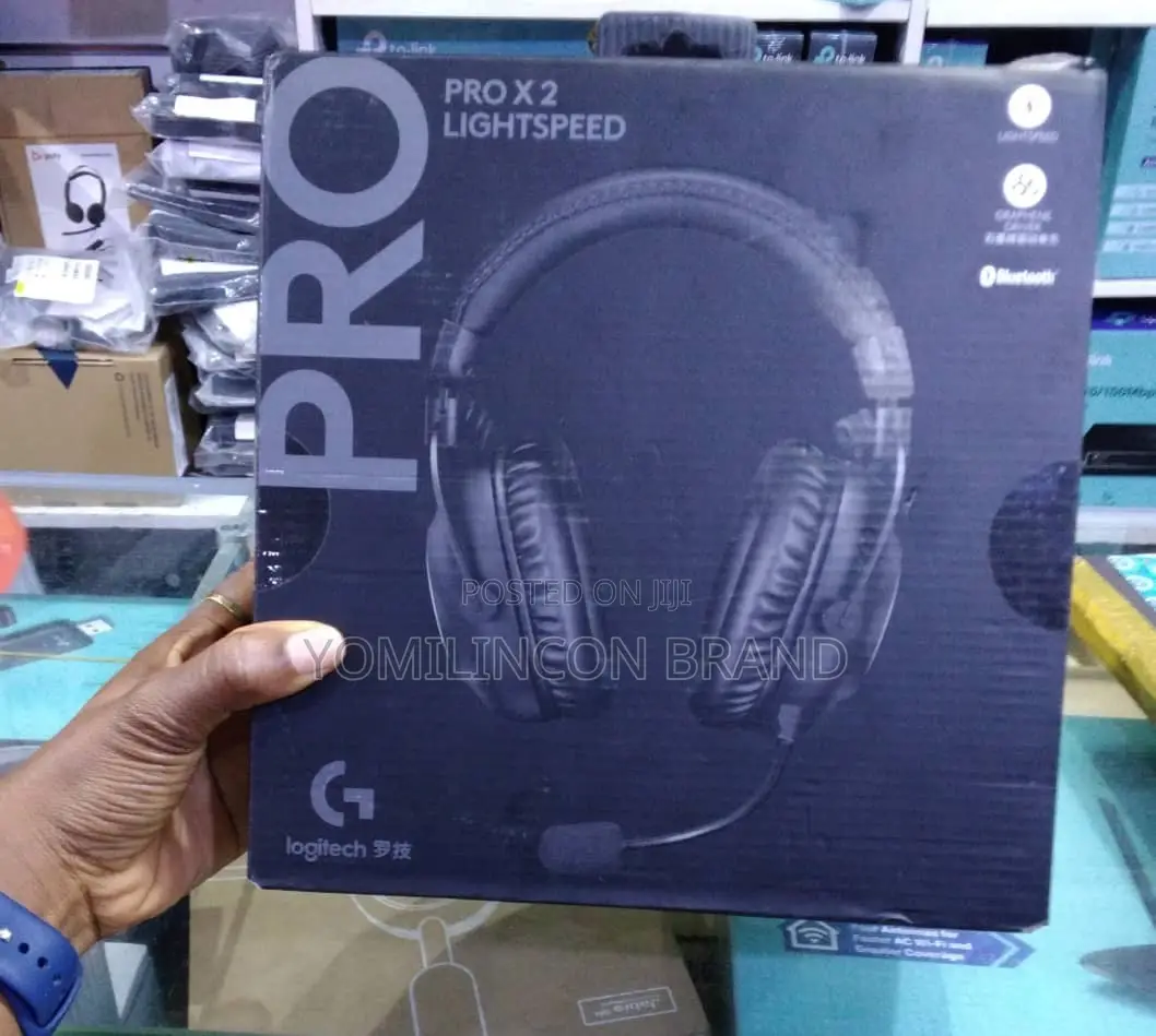 Logitech G PRO X 2 Lightspeed Wireless Gaming Headset - Black