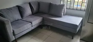 5-Seater Sofa + Fabric + L-Shaped
