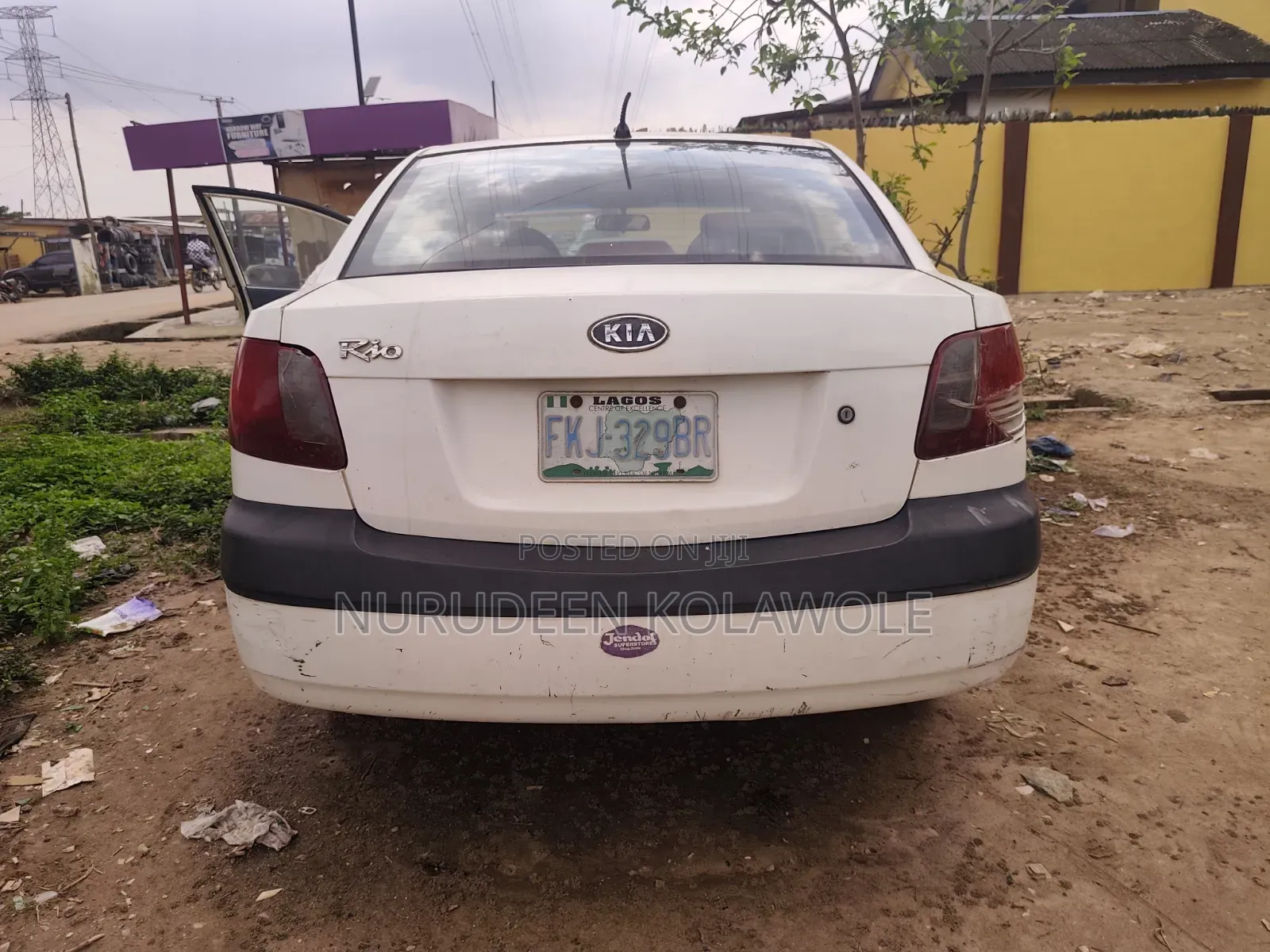 Kia Rio 1.4 2008 Off white