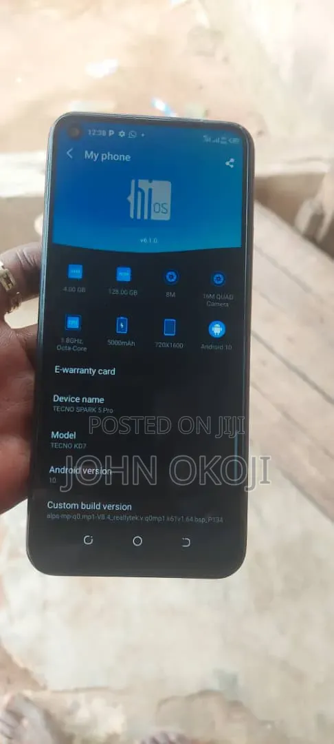 Tecno Spark 5 Pro 64 GB Blue