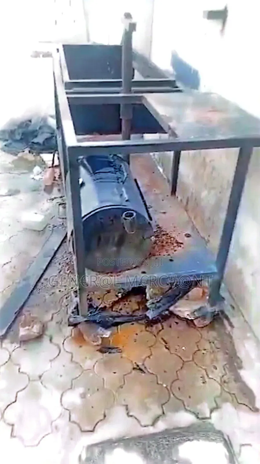 Barbecue Grill Stand