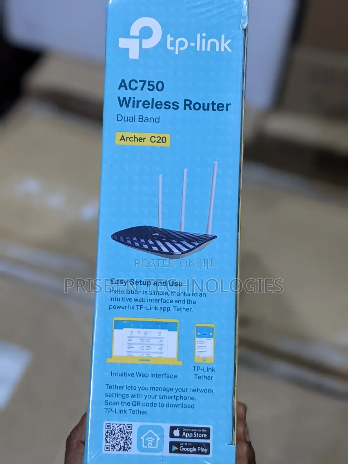 TP-Link AC750 Wireless Dual Band Router (Archer C20)
