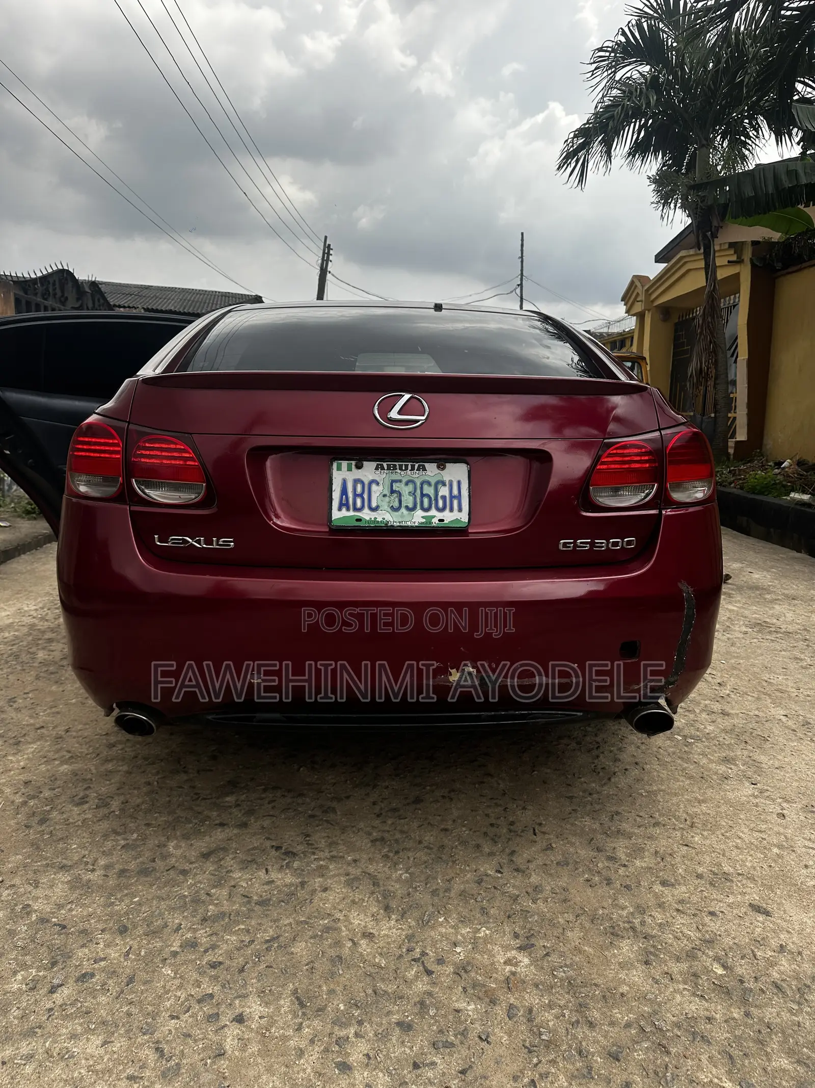 Lexus GS 2006 Red