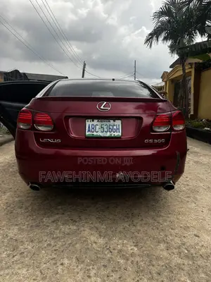 Lexus GS 2006 Red