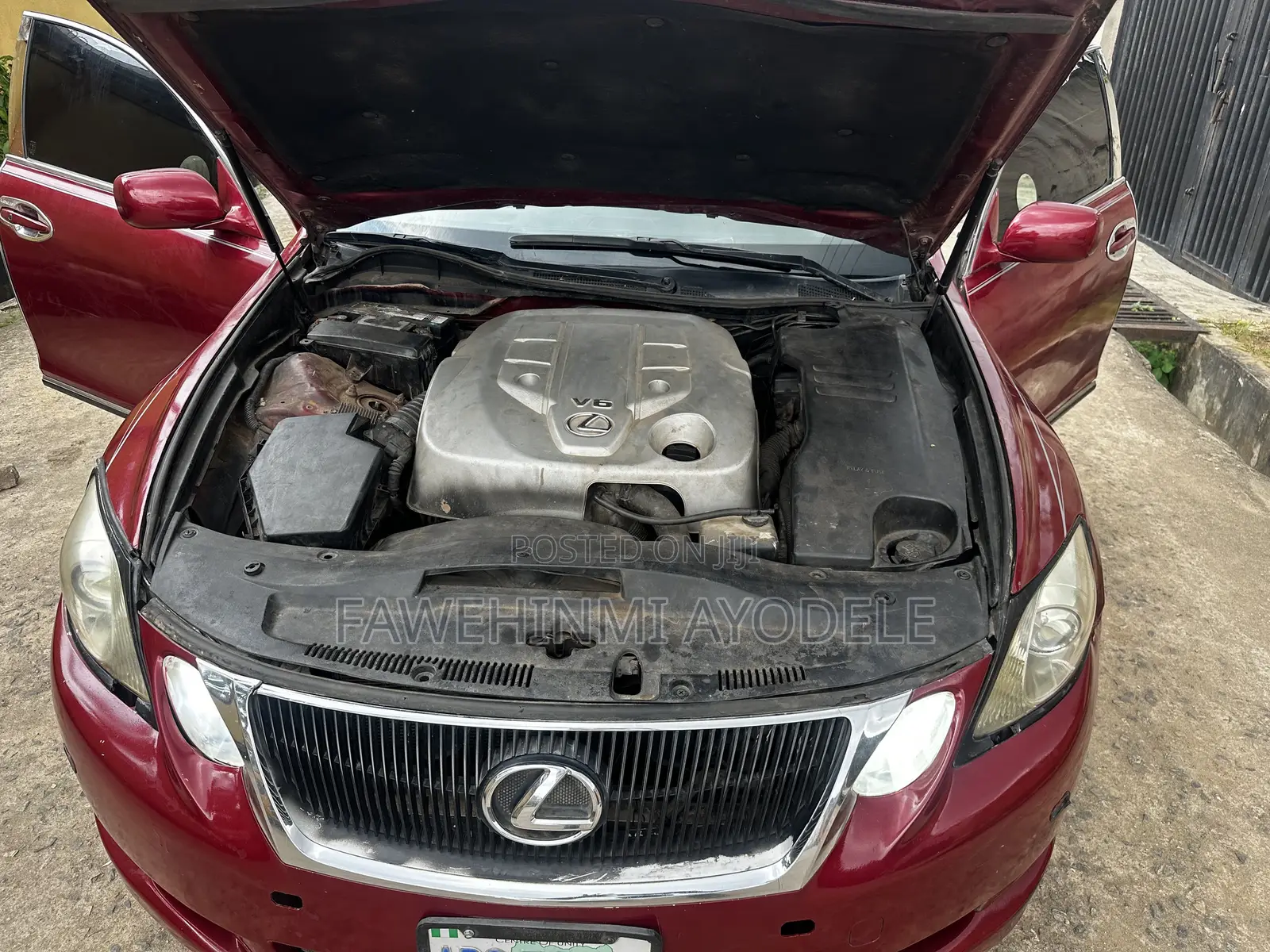 Lexus GS 2006 Red