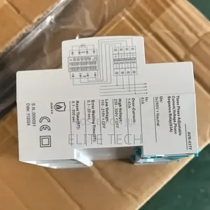 3Phase AVR Adjustable Over & Under Voltage & Current Protector Relay