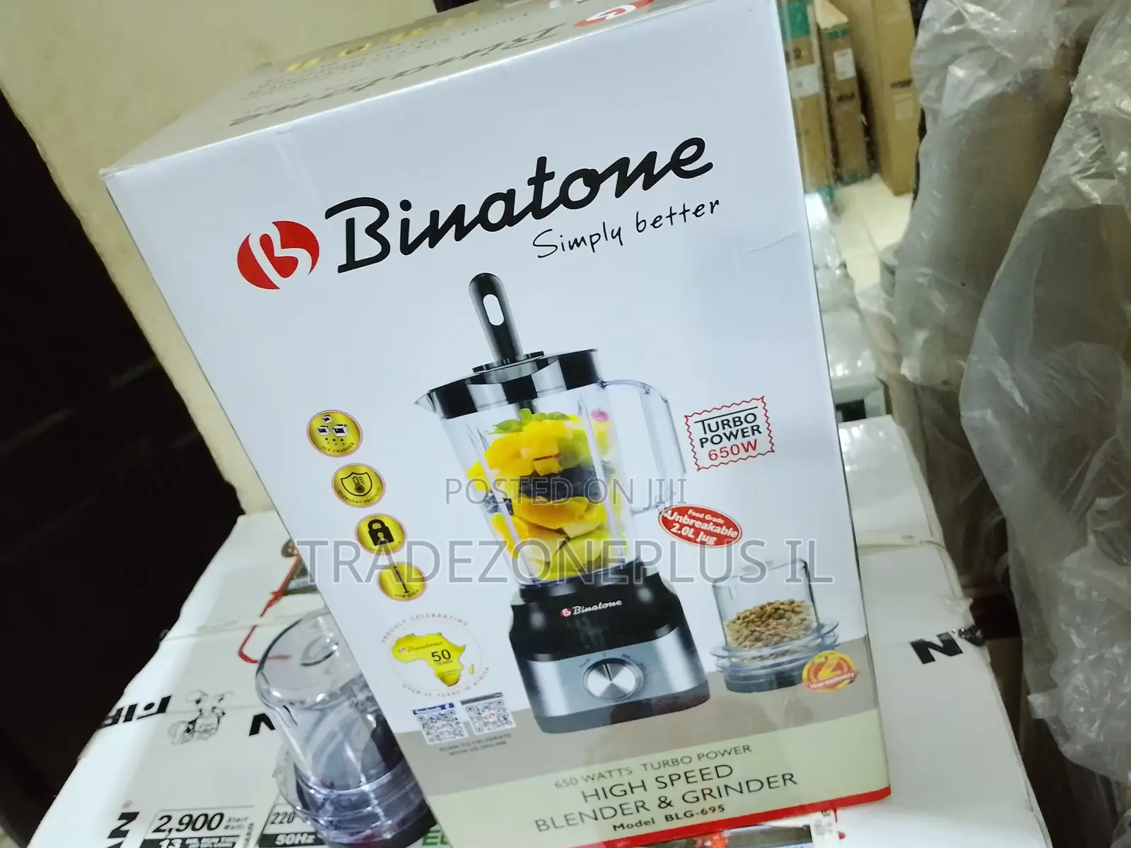 Make Smooth Drinks With Binatone 650W Blender