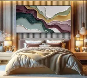 Luxury Multicolour Abstract Canvas Artwork