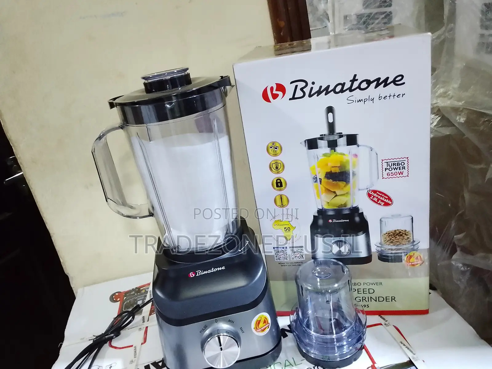 Great Value Binatone BLG-695 Blender for Sale