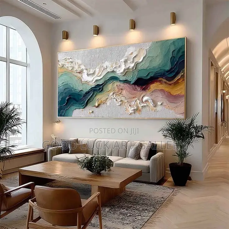 Luxury Multicolour Abstract Canvas Artwork