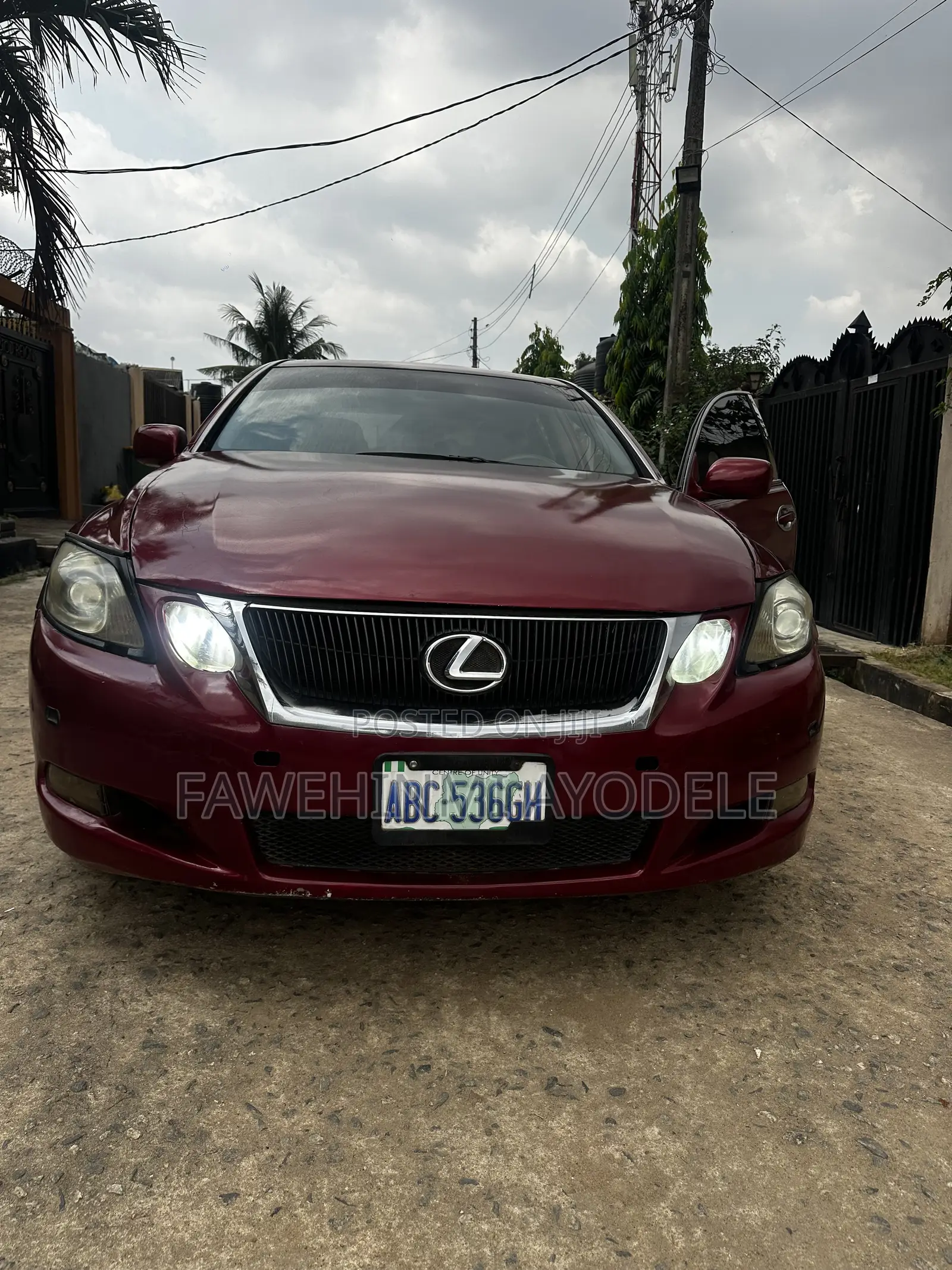 Lexus GS 2006 Red