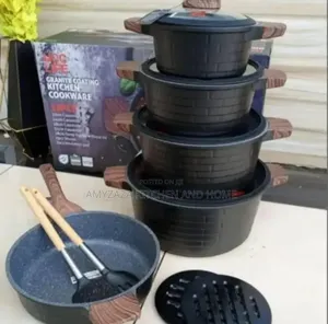 UCC LIFE 13-Piece Granite Coating Cookware Set
