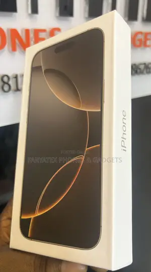 New Apple iPhone 16 Pro Max 256 GB Gold