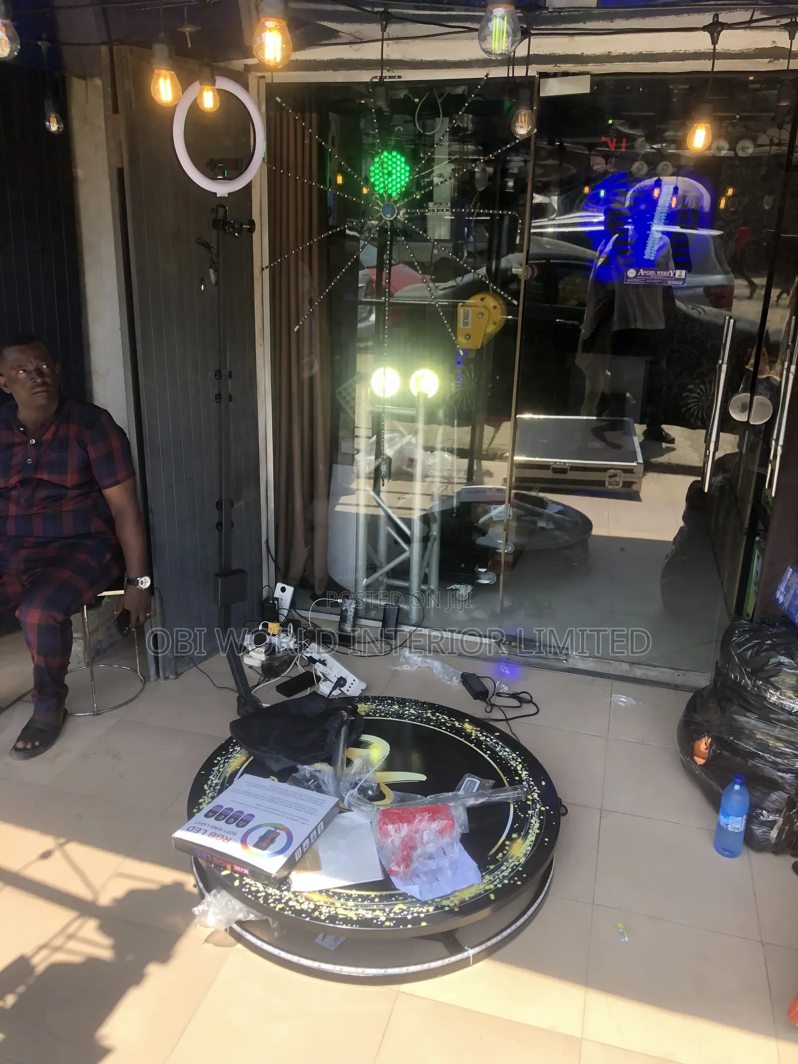 360 Video and Photo Rotating Booth Original