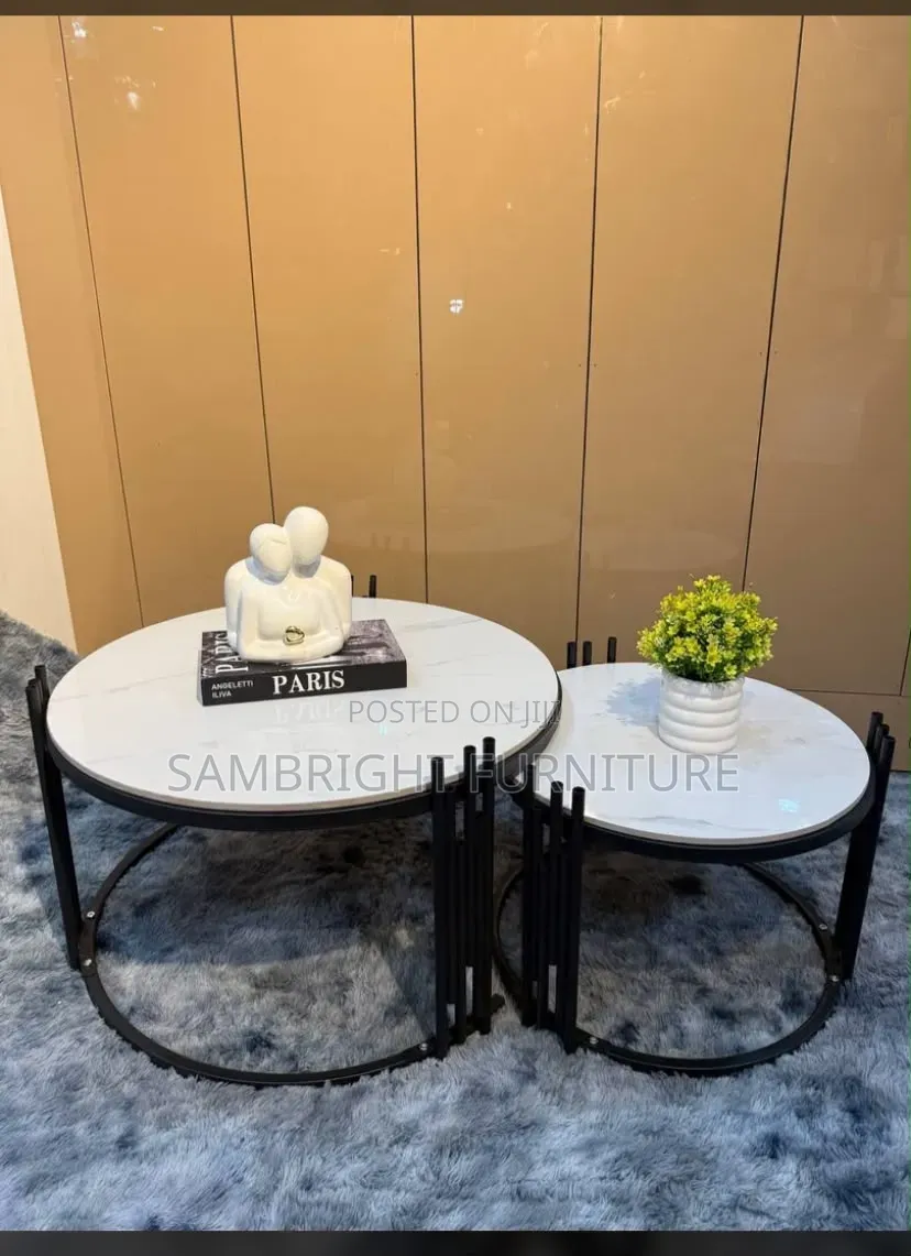 Ceramics Marble 1+1 Center Table