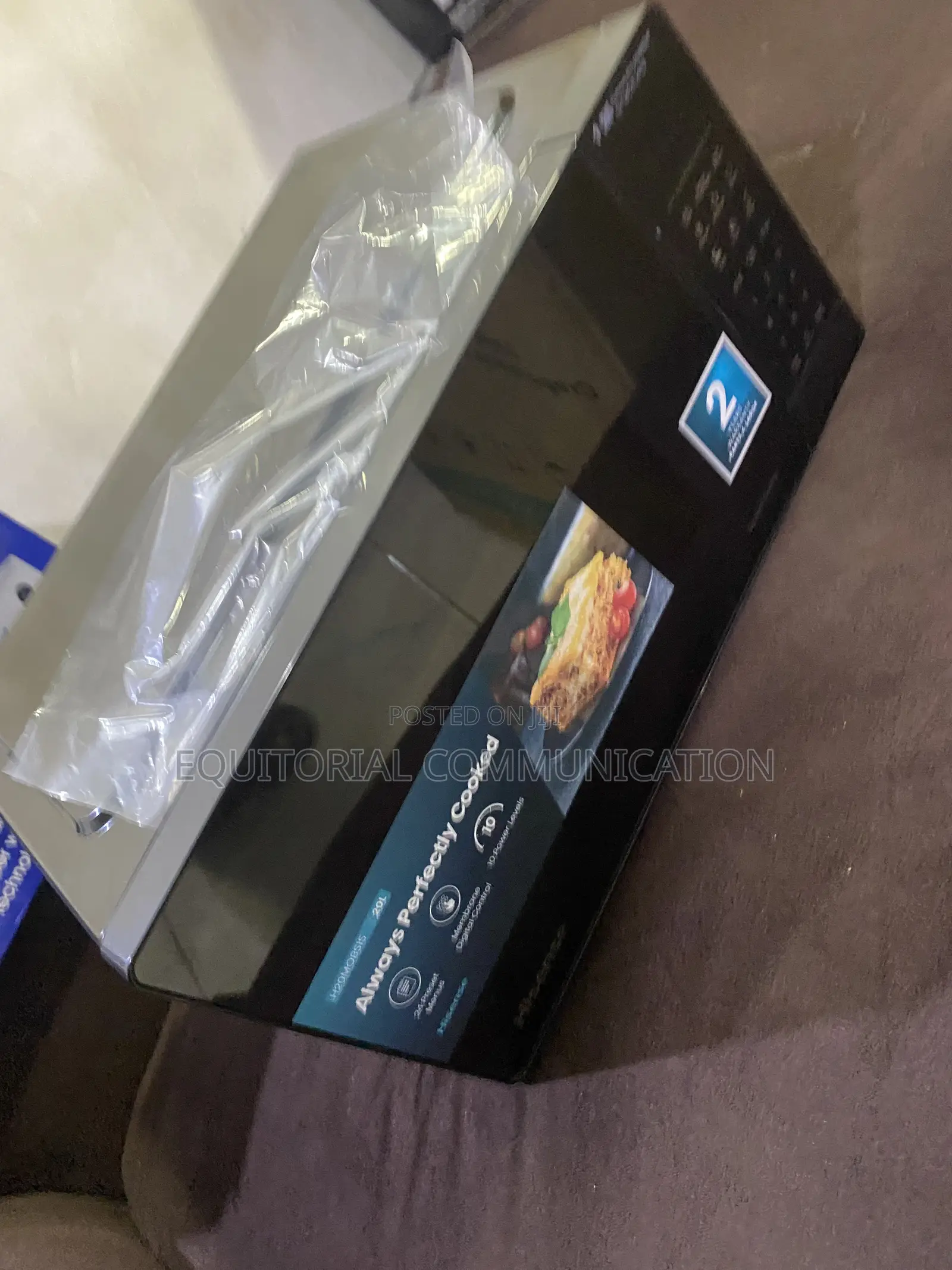 Hisense 20L H20MOBS15 Electronic Digital Microwave Oven