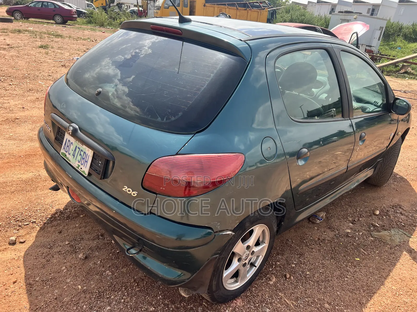 Peugeot 206 2005 Green