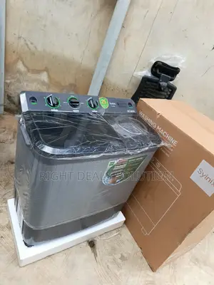 Syinix Twin Tub Washing Machine With Separate Wash Tub