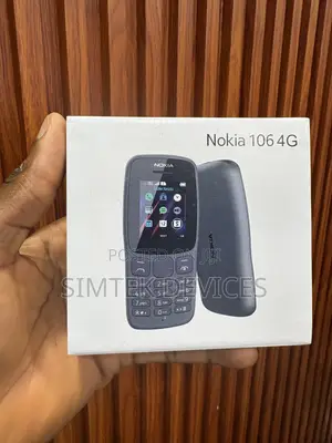 New Nokia 106 Black