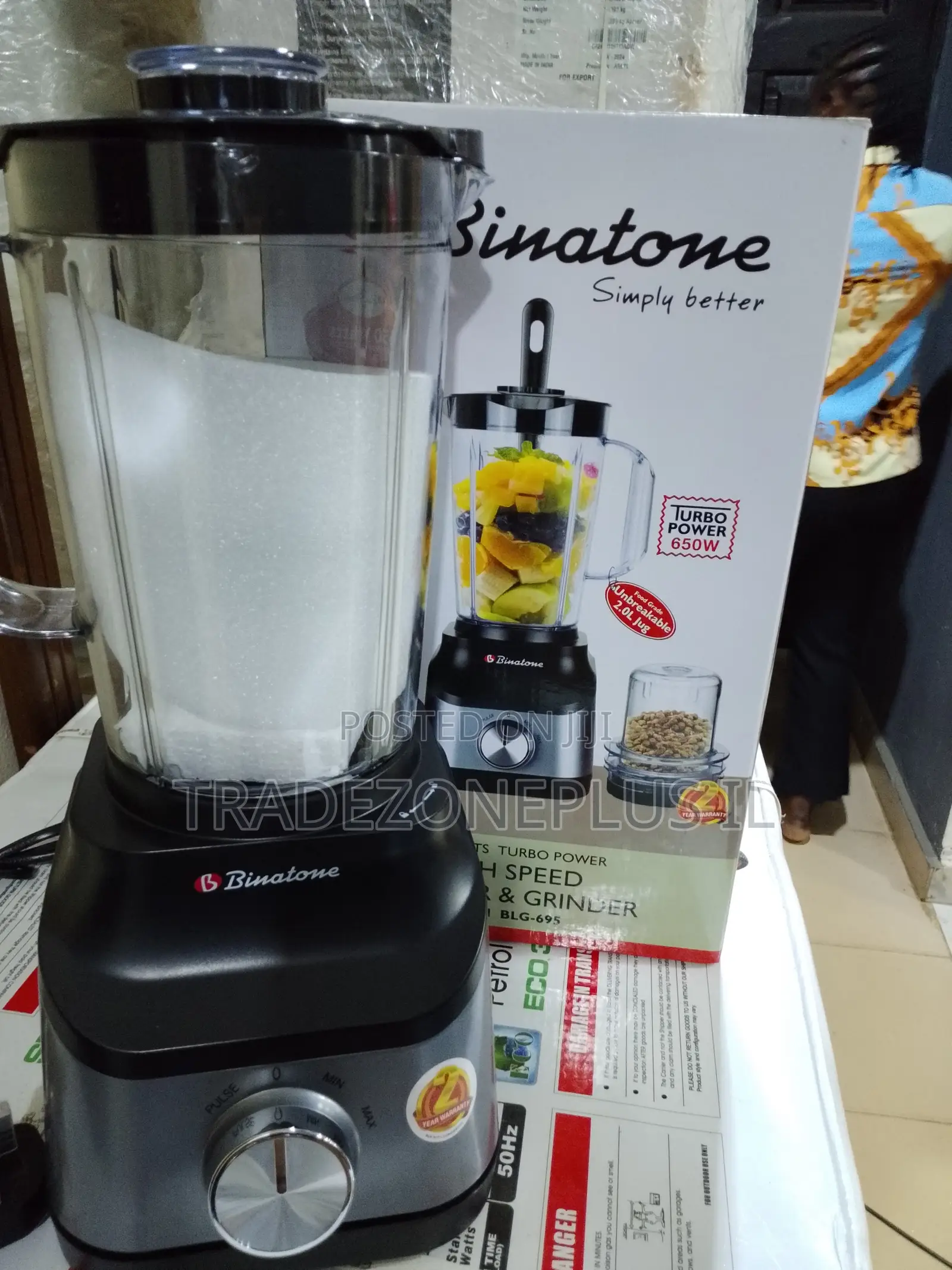 Enjoy Easy Blending With Binatone 2.0L Blender