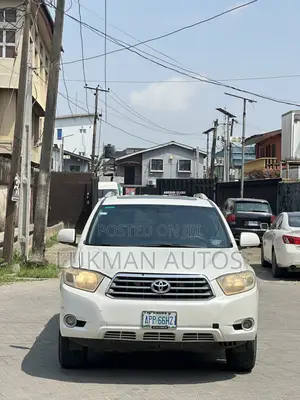 Toyota Highlander Limited 2008 White