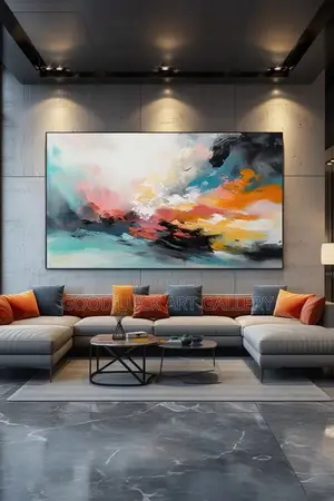 Multicolour Canvas Artwork