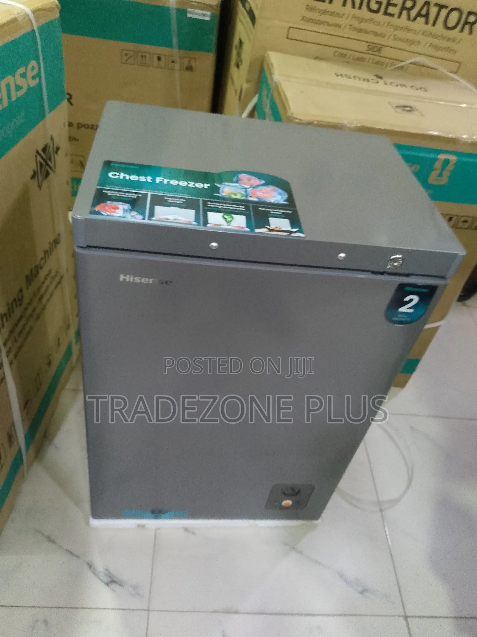 Hisense Small Deep Freezer for Home and Business
