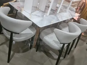 High-Quality Dining Sets by 6 White Colour