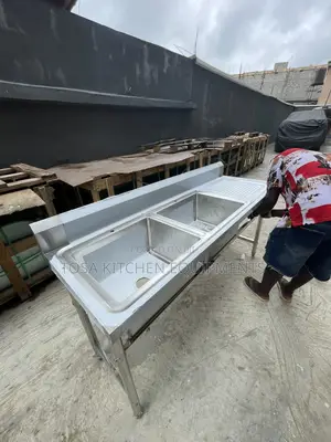 Industrial Sink Double With Sink