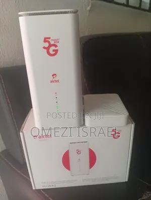 Airtel 5G Router + Power Bank + Charger