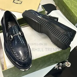 Quality Lux Patent Leather With Chunky Sole