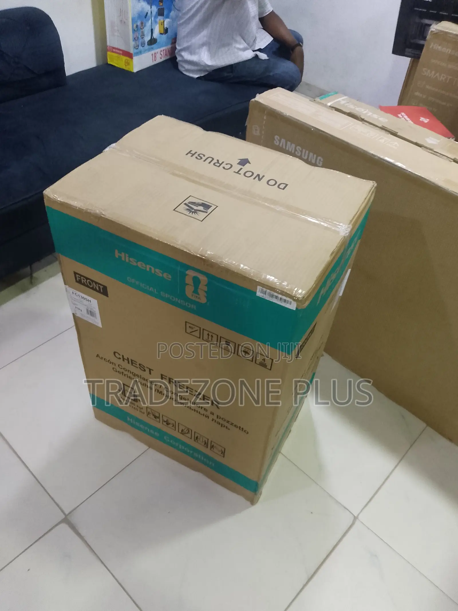 Hisense 97L Compact Freezer for Daily Use