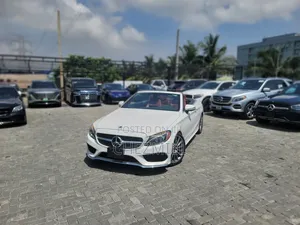 Mercedes-Benz C300 Base C300 AWD 4MATIC Cabriolet 2018 White