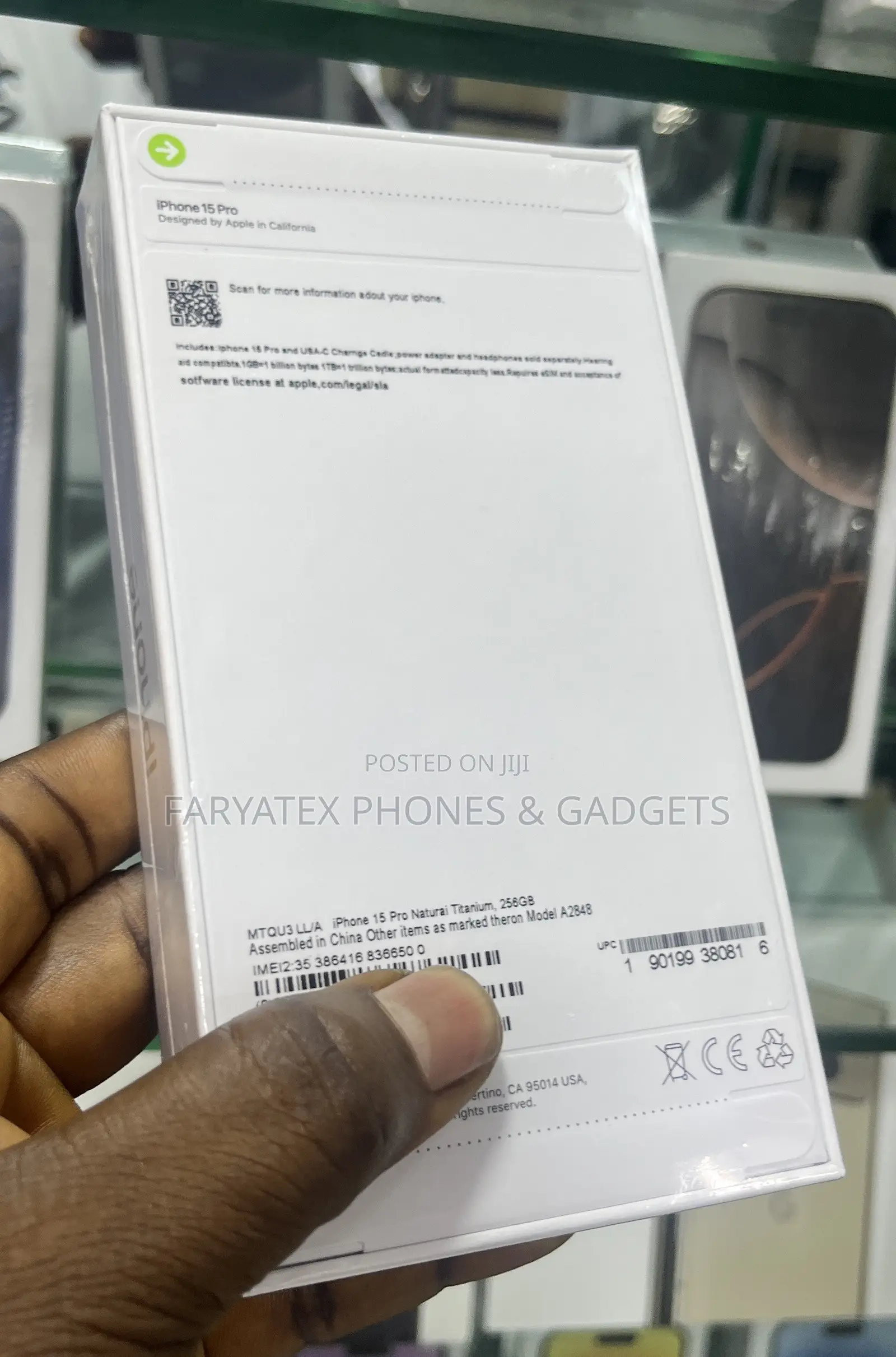 New Apple iPhone 15 Pro 256 GB Gold