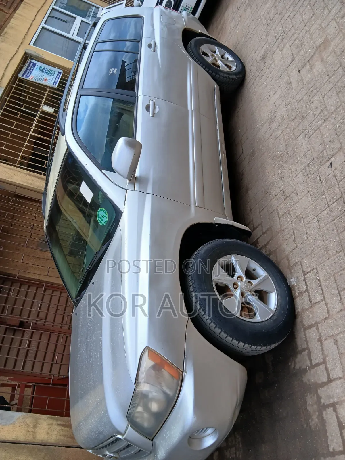 Toyota Highlander 2003 Silver