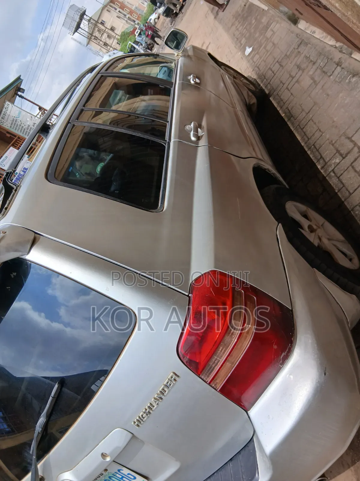 Toyota Highlander 2003 Silver