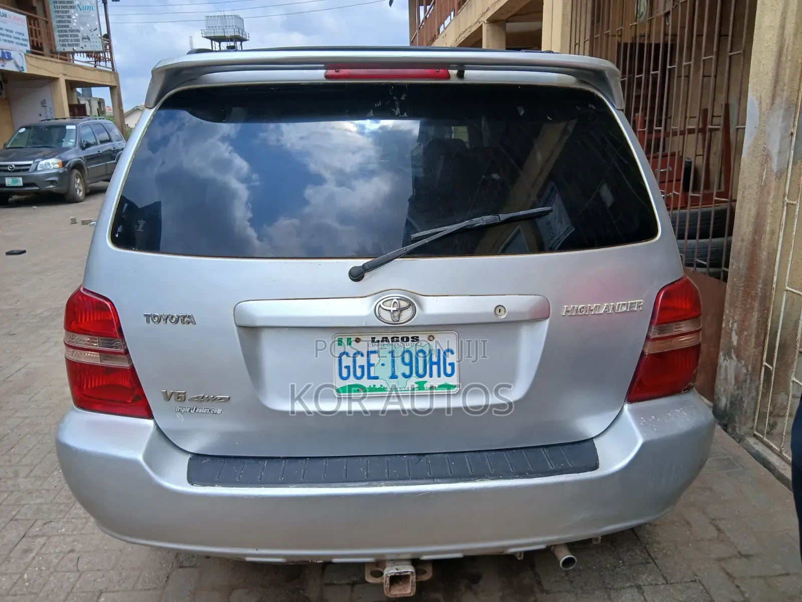 Toyota Highlander 2003 Silver