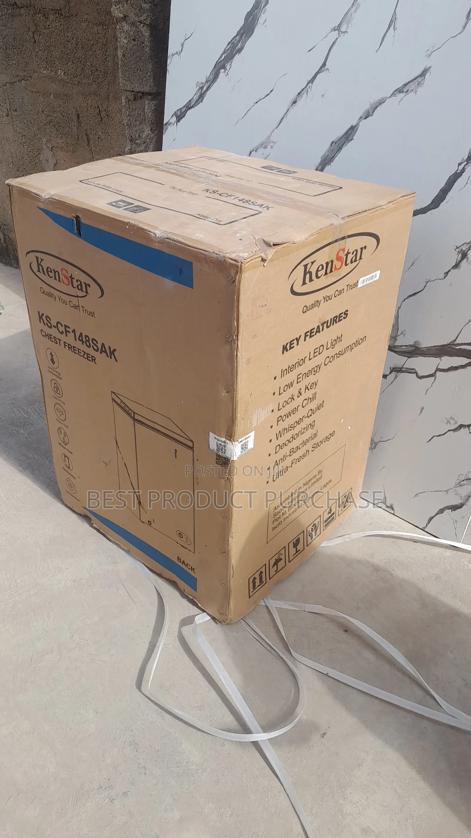 Kenstar Chest Freezer KS-CF148SAK – Quality Cooling Solution