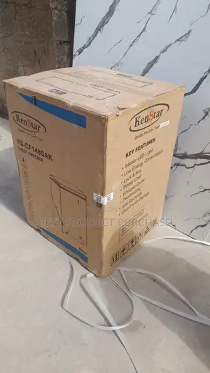Kenstar Chest Freezer KS-CF148SAK – Quality Cooling Solution