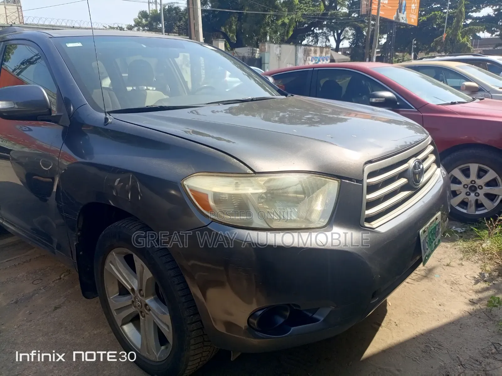 Toyota Highlander 2008 Gray